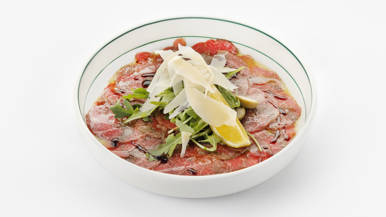 Карпаччо из говядины